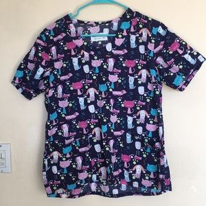 Dog and cat scrub top